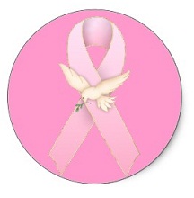 Breast Cancer Pink Ribbon Sticker