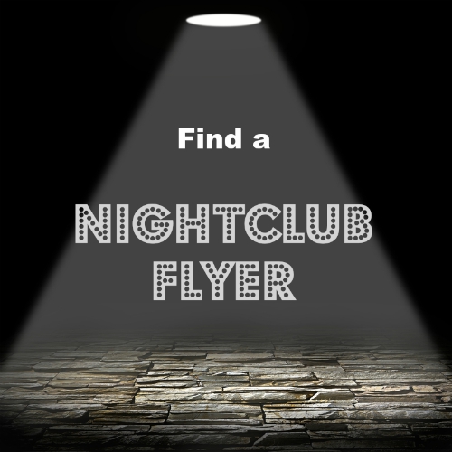 nightclub flyer