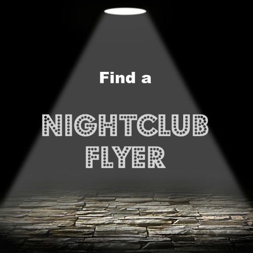 Nighclub flyer